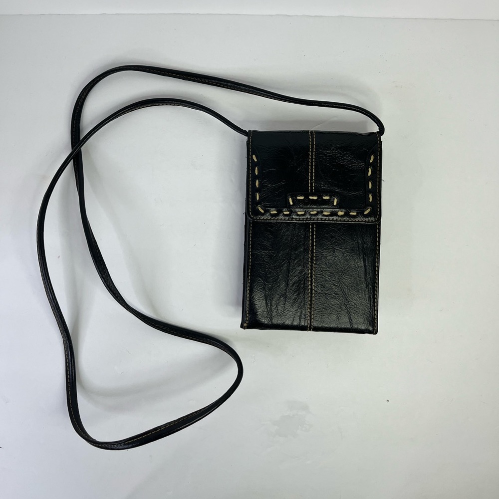 Nine & Company Crossbody Purse Wallet Organizer‎ Black.